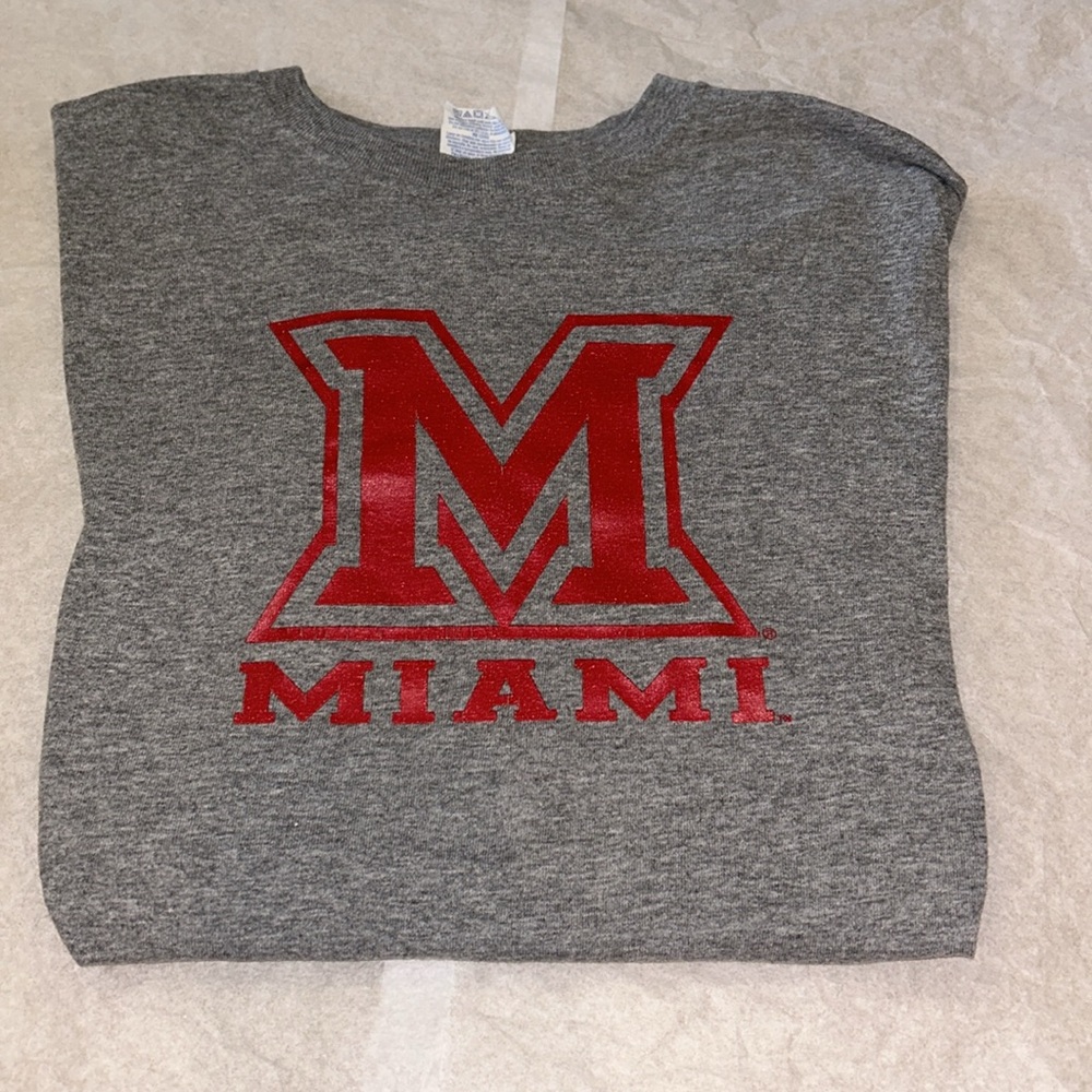 Gray Miami of Ohio shirt